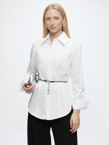 HUGO Blouse 'Elm' in Wit