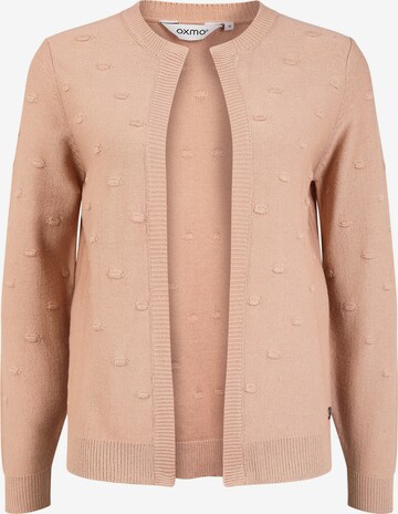 Oxmo Knit Cardigan 'Kalotta' in Pink: front