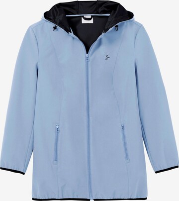 SHEEGO Outdoor Jacket in Blue: front