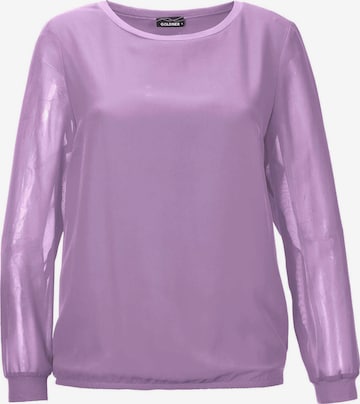 Chemisier Goldner en violet : devant