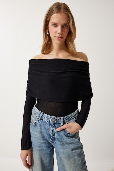 Happiness İstanbul Jersey en XS-XL en negro, Vista del producto