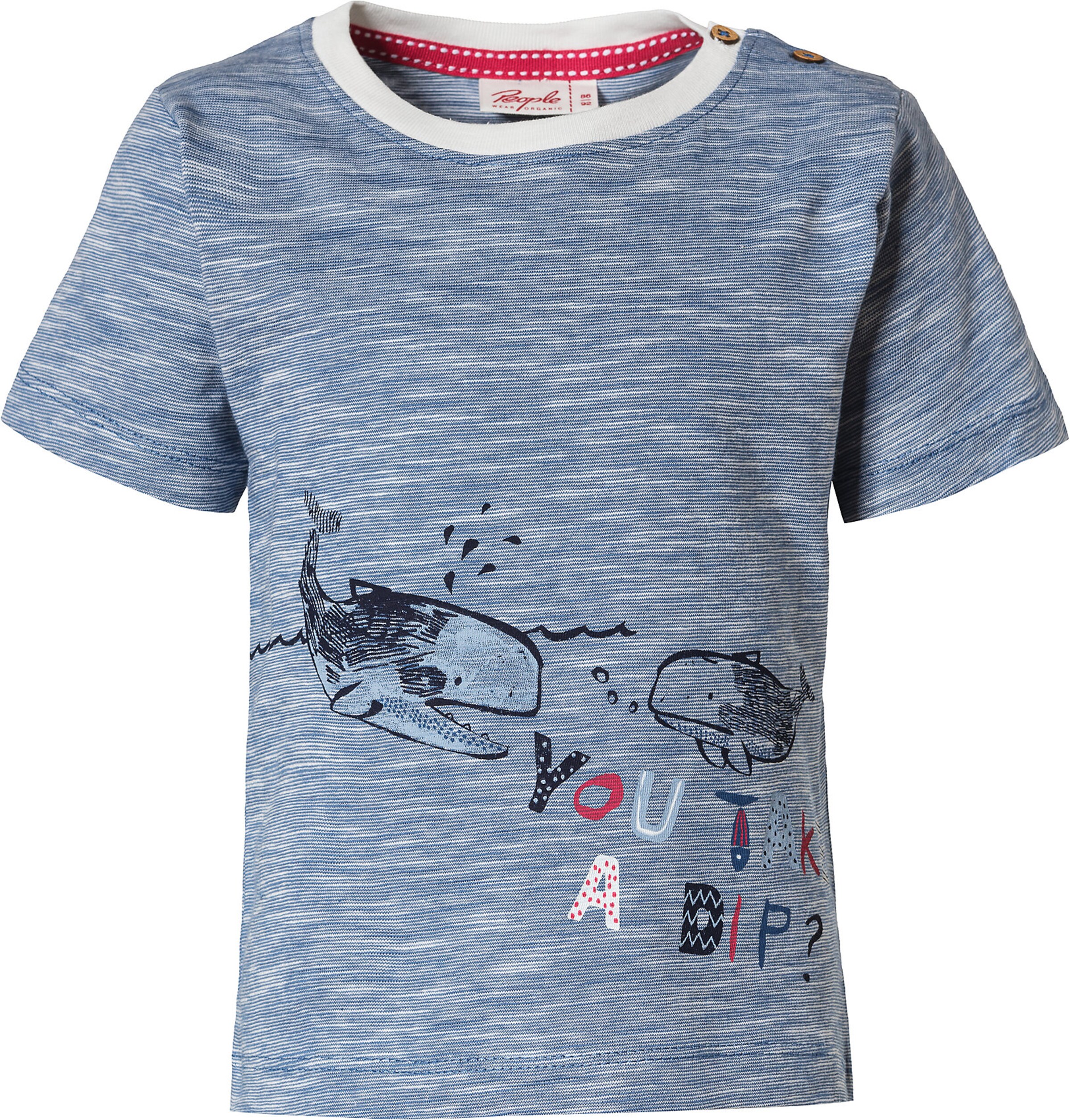 Kinder Kids (Gr. 92-140) People Wear Organic Shirt in Blau - GV46087 Kinder Kids (Gr. 92-140) People Wear Organic Shirt in Blau - GV46087