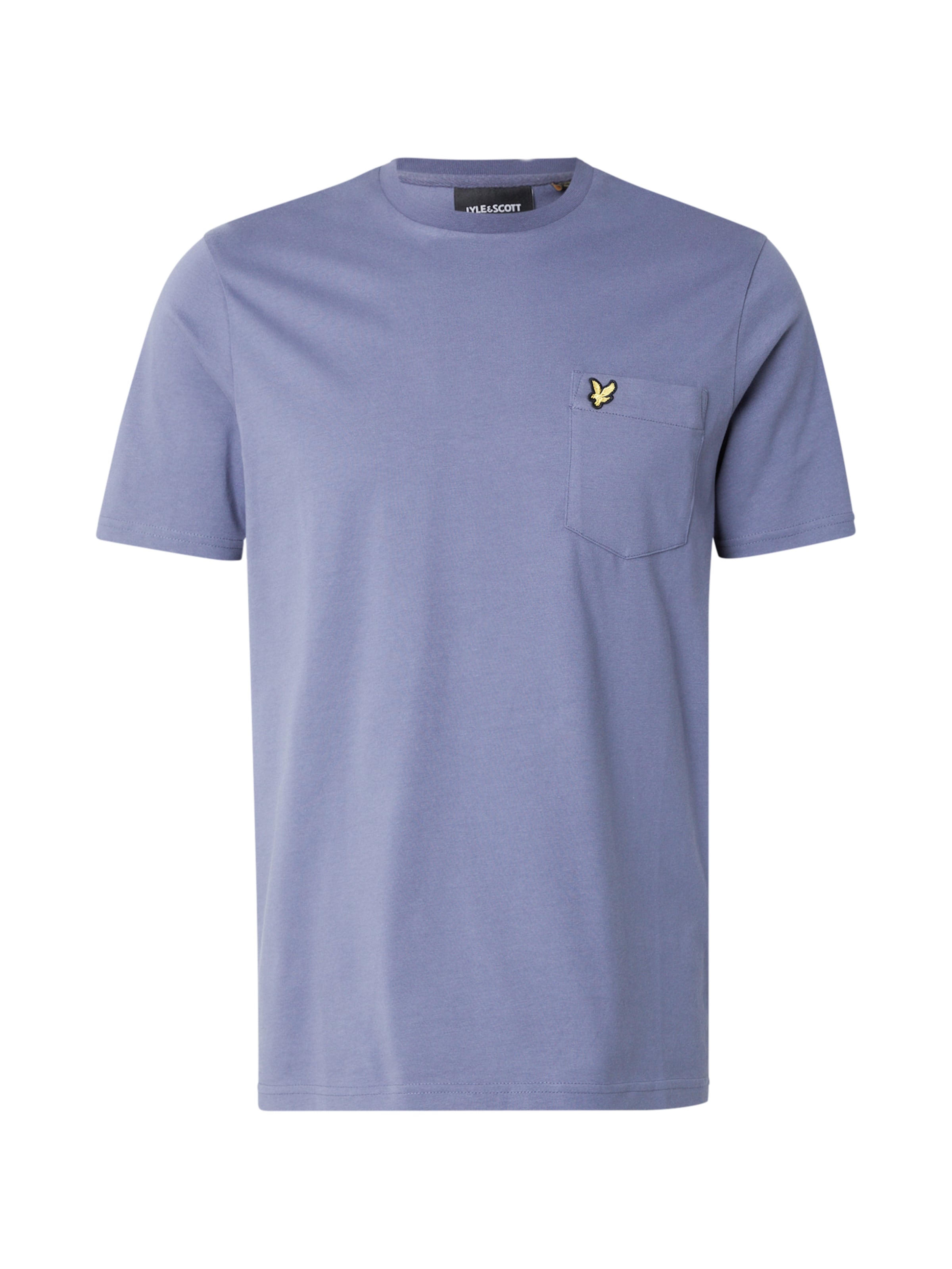 T-Shirt Lyle & Scott en violet : devant