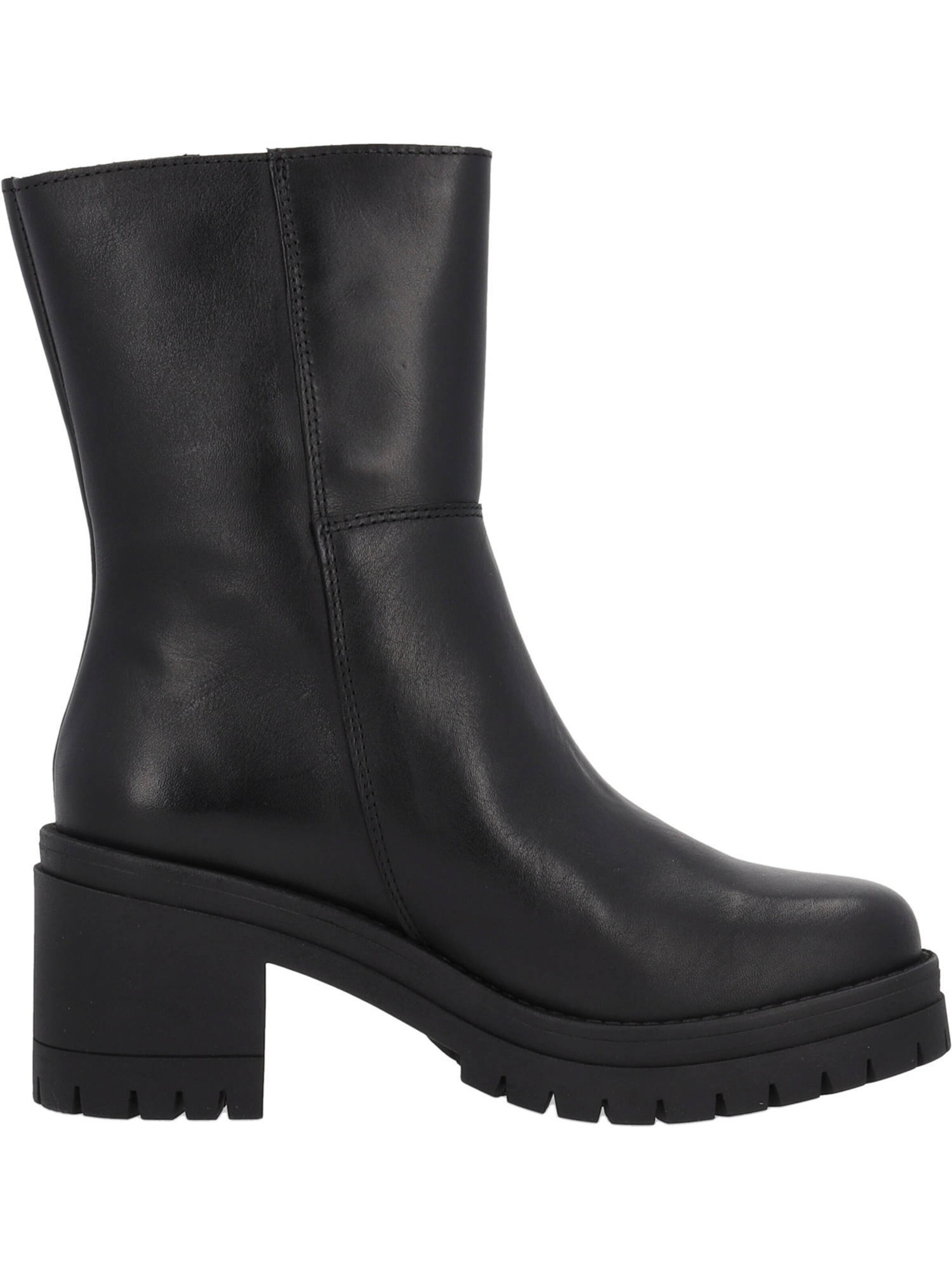 Palado Enkellaarsjes 'Kornat' in Zwart