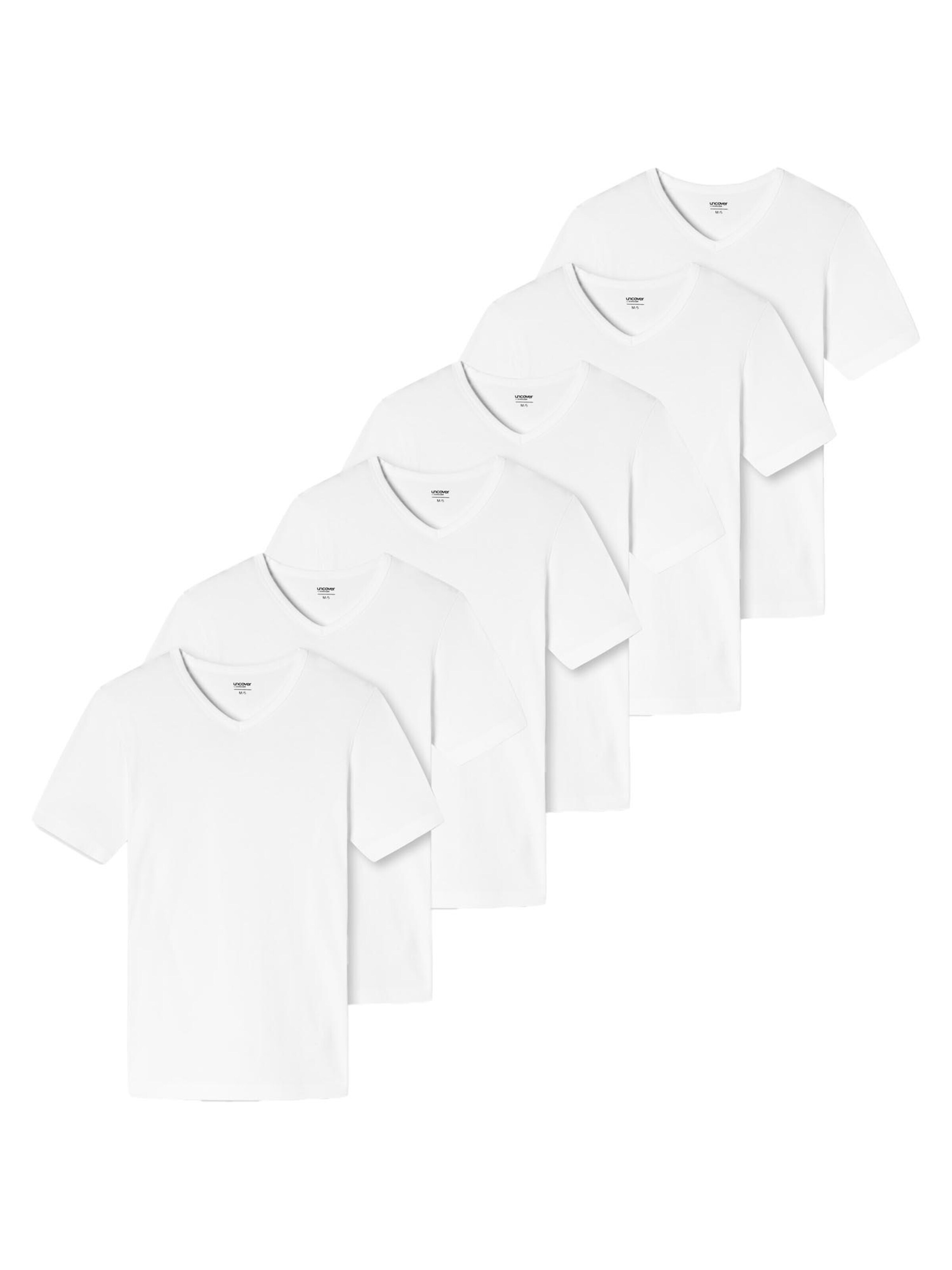 uncover by SCHIESSER Undershirt 'Basic' in S in White, Item view