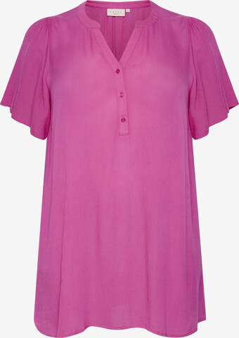 KAFFE CURVE Tunic 'Ami' in Pink: front