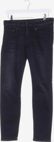 R13 Jeans in 26 in Black: front