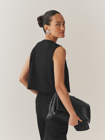 Next Anzugweste in Schwarz