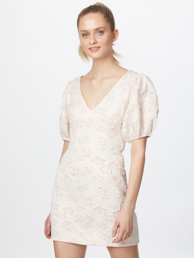 Rochie de cocktail 'HELENA' Love Triangle pe roz, Vizualizare model