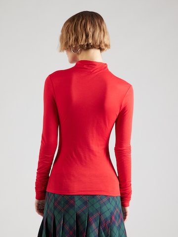 T-shirt 'KATH' TOPSHOP en rouge