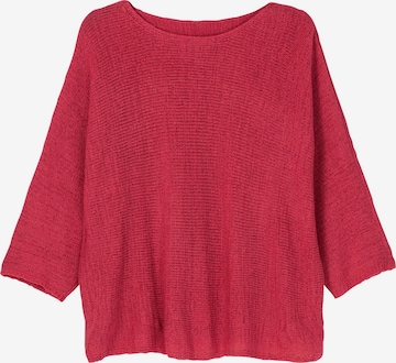 Pullover di SHEEGO in rosso: frontale