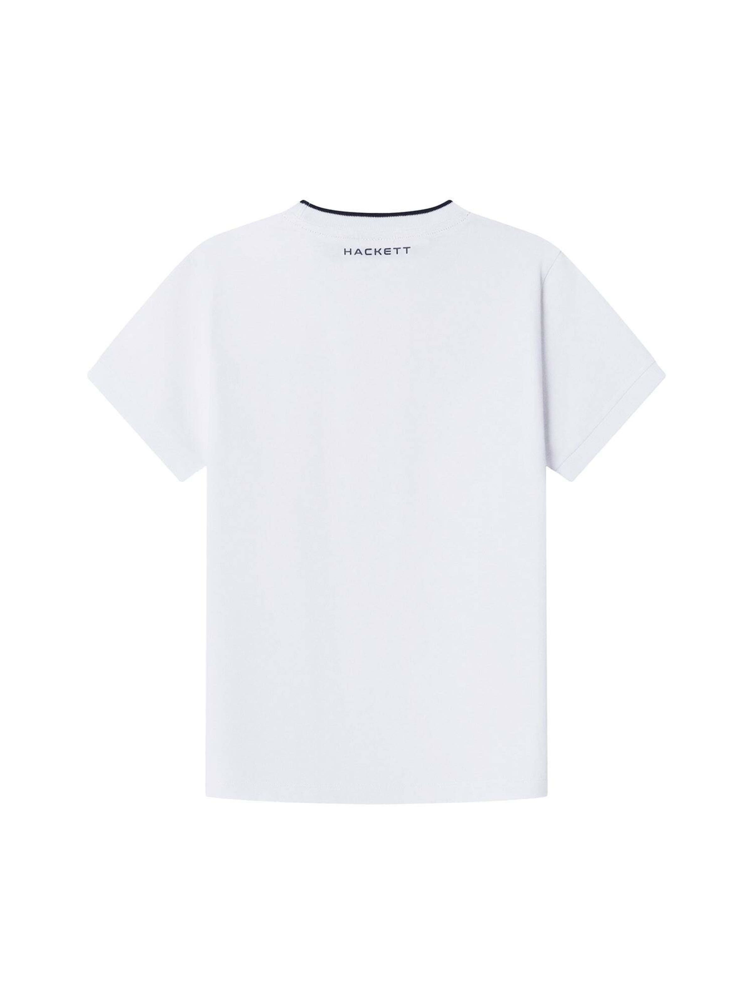 T-Shirt 'Essential' Hackett London en blanc