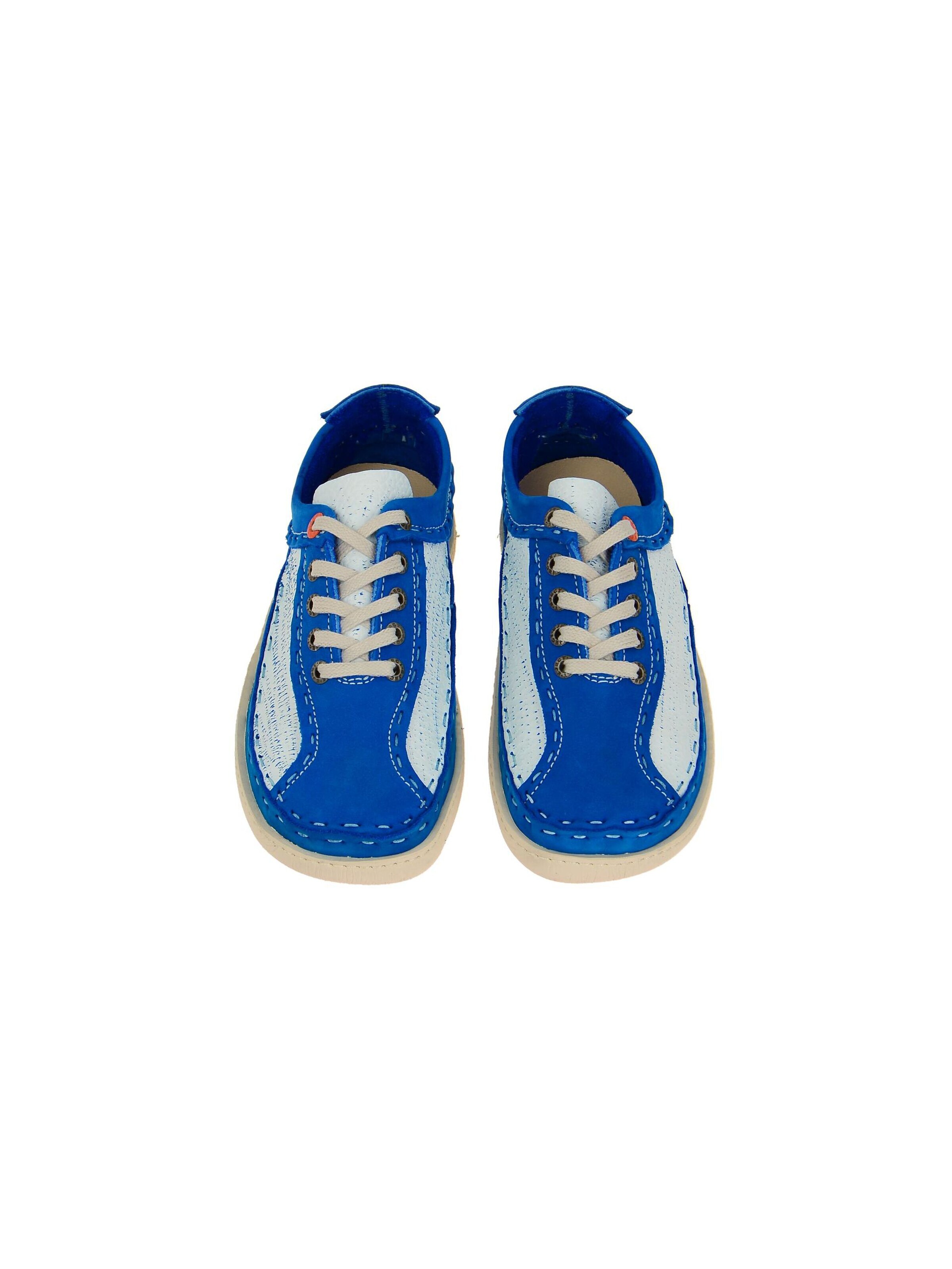 EJECT Schnürschuh 'Eject Schuhe eJECT blau weiß Damen Sneakers'‌‌‌‌‌‌‌‌‌ in Blau