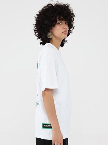 Koyumi Shirt 'Backspin' in White