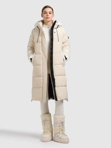 khujo Zimný kabát 'Desna2' - Béžová