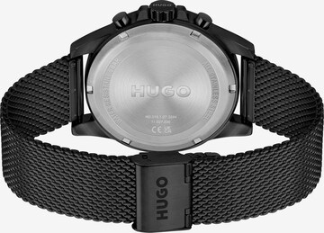 HUGO Zegarek analogowy w kolorze czarny