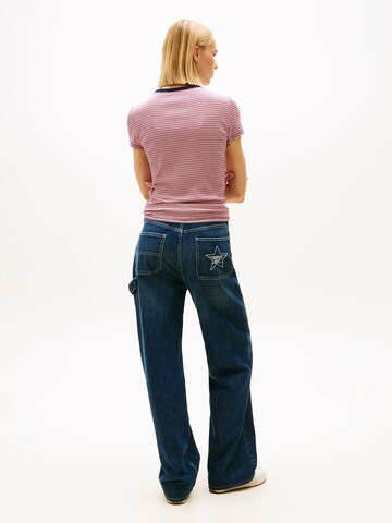 Tommy Jeans T-Shirt 'ESSENTIAL' in Weiß