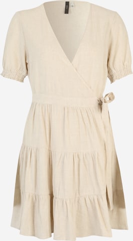 Robe 'FLAXA' Y.A.S Petite en beige : devant