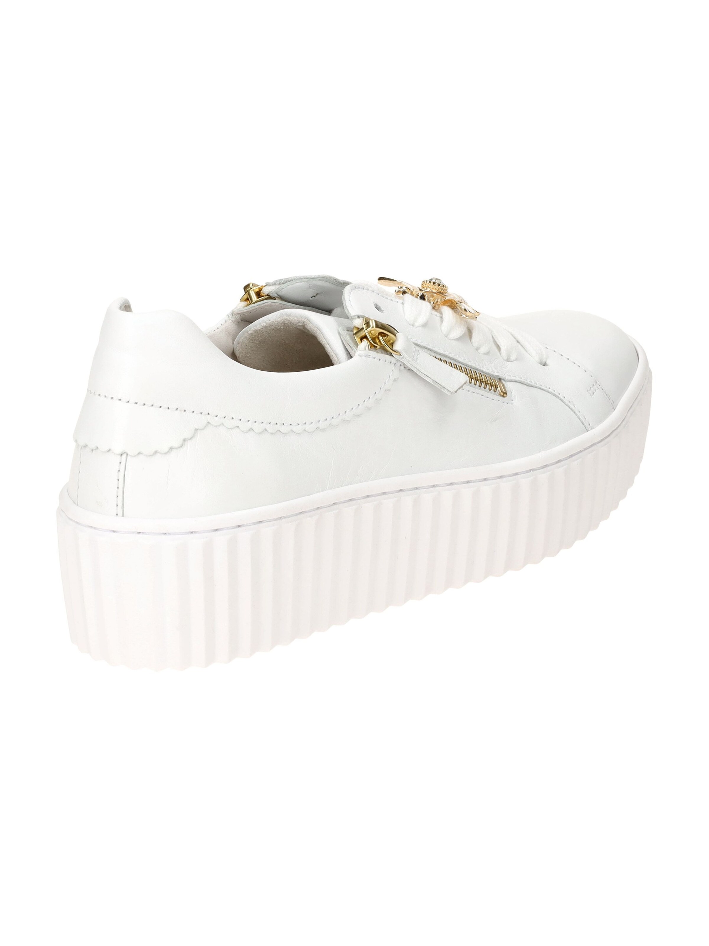 GABOR Schnürschuh in Weiß