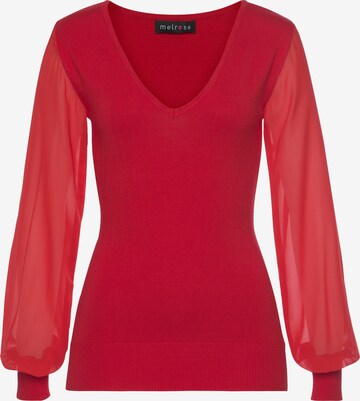 MELROSE Pullover in Rot: front