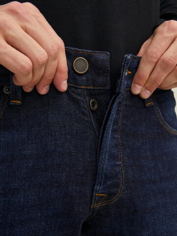 Coupe slim Jean 'Tim Franklin' JACK & JONES en bleu