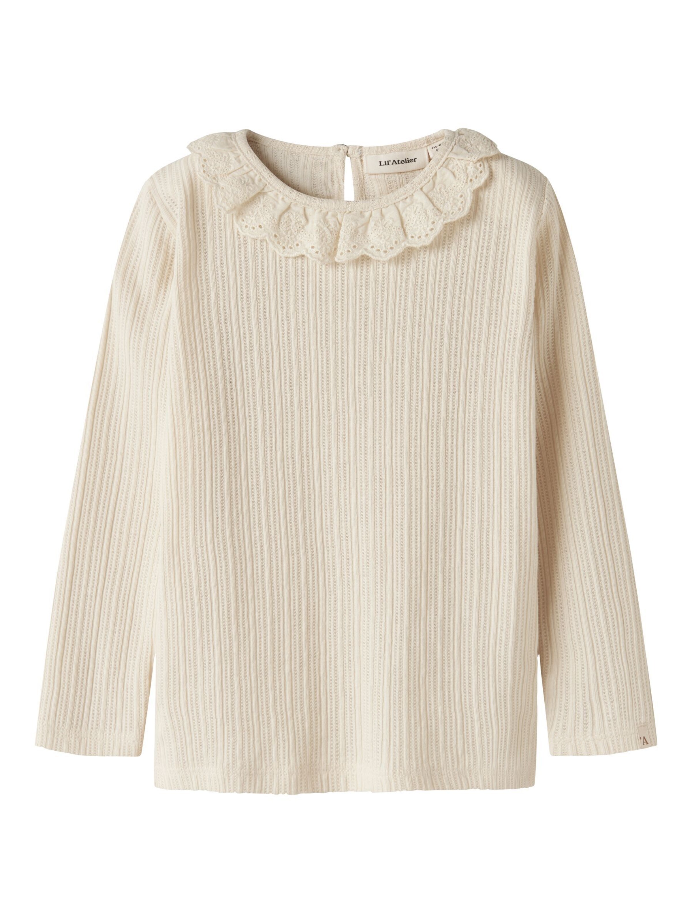 Lil'Atelier Shirt in Beige: front