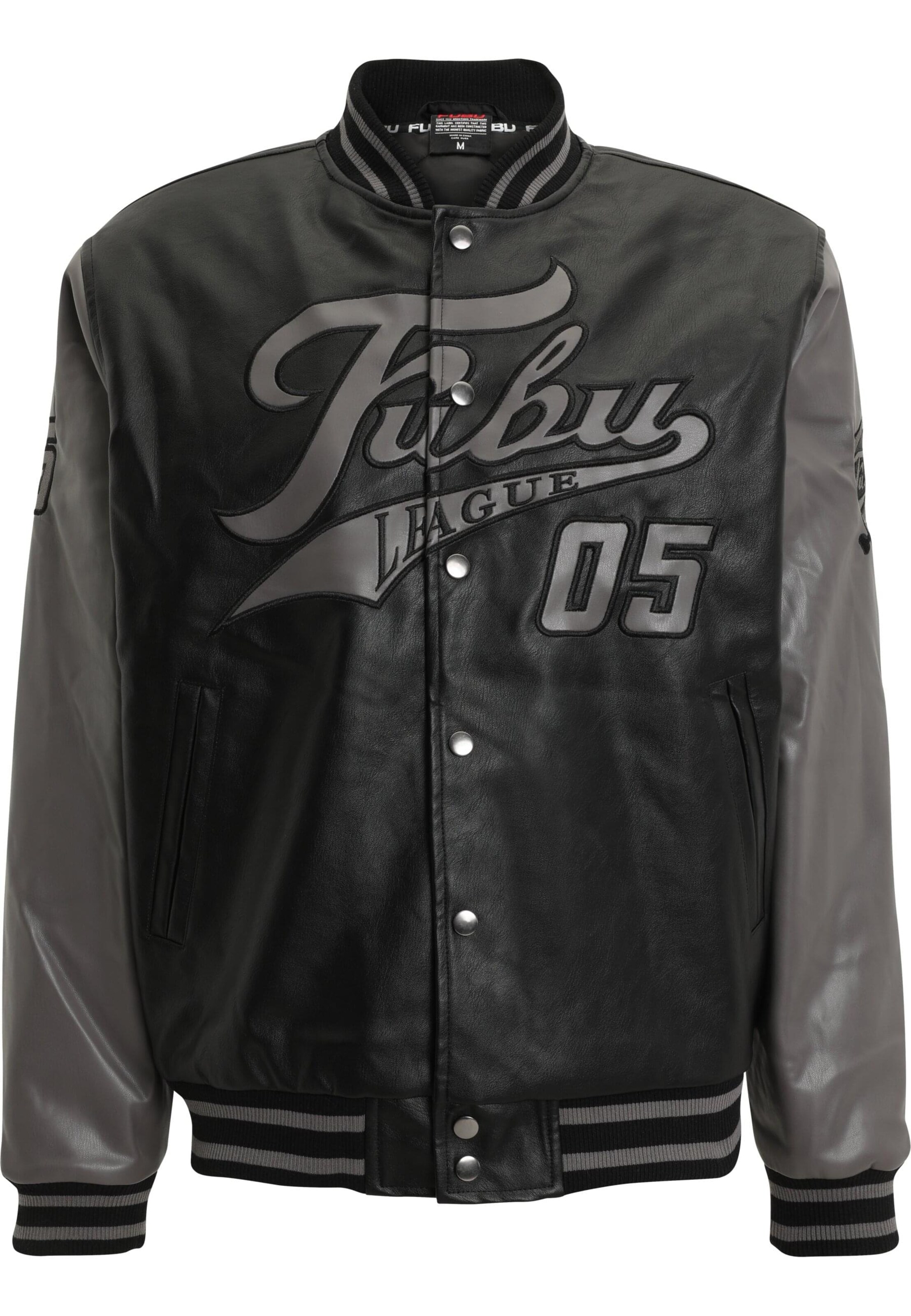 FUBU Jacke in Schwarz: Vorderseite