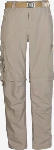 G.I.G.A. DX by killtec Regular Outdoor Pants 'Garrison' in Beige: front