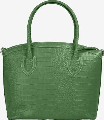 Cluty Handbag in Green: front