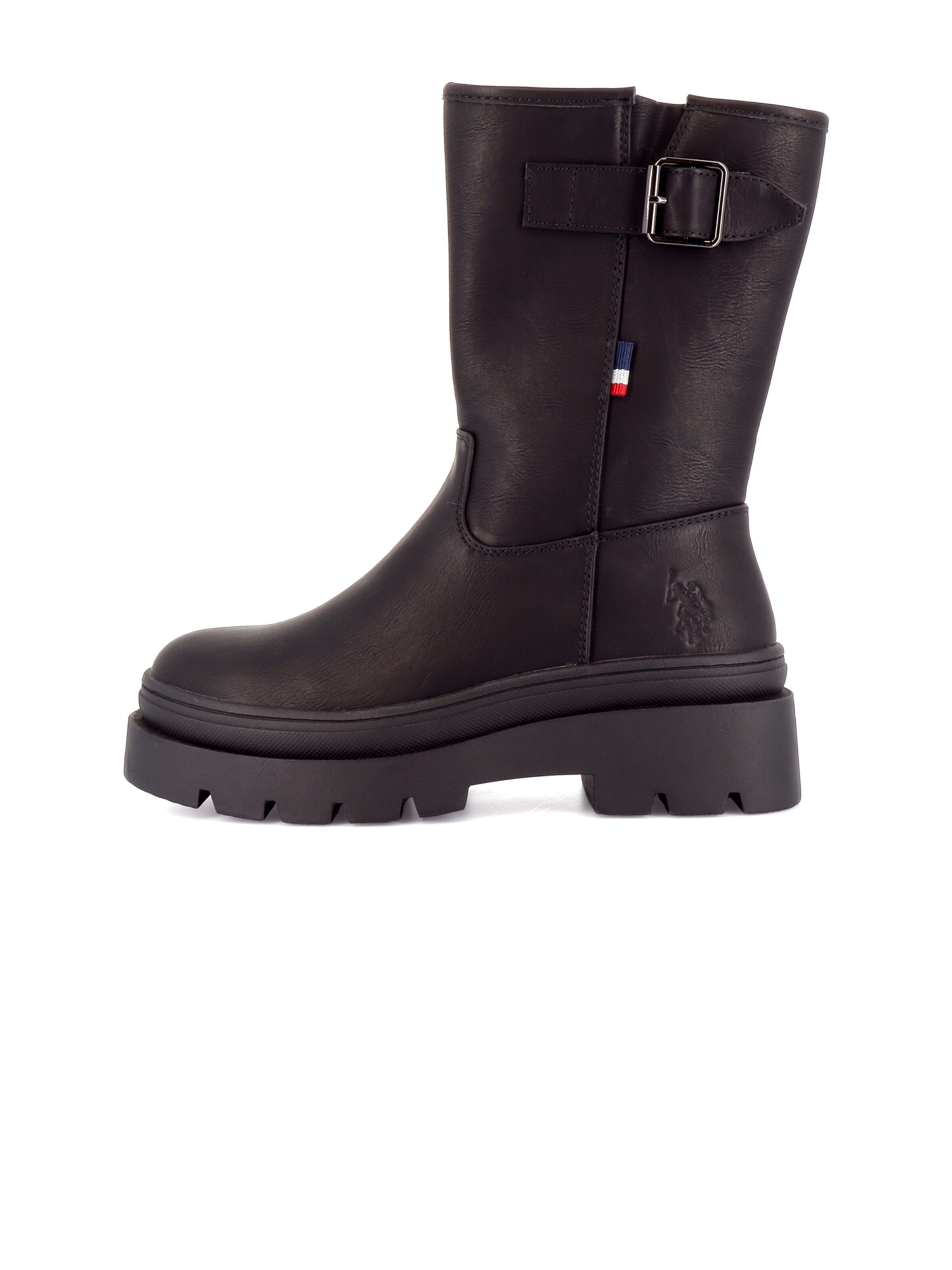 Bottes 'Shona' US POLO ASSN. en noir : devant