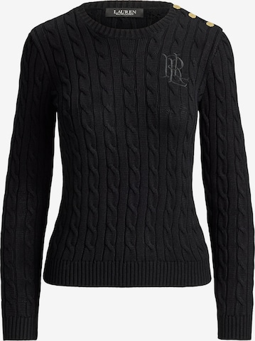 Lauren Ralph Lauren Pullover in Schwarz: Vorderseite