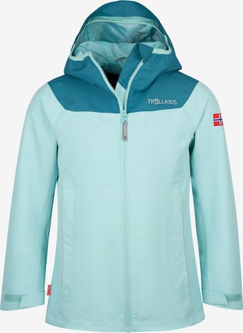 TROLLKIDS Outdoor jacket in Blue: front