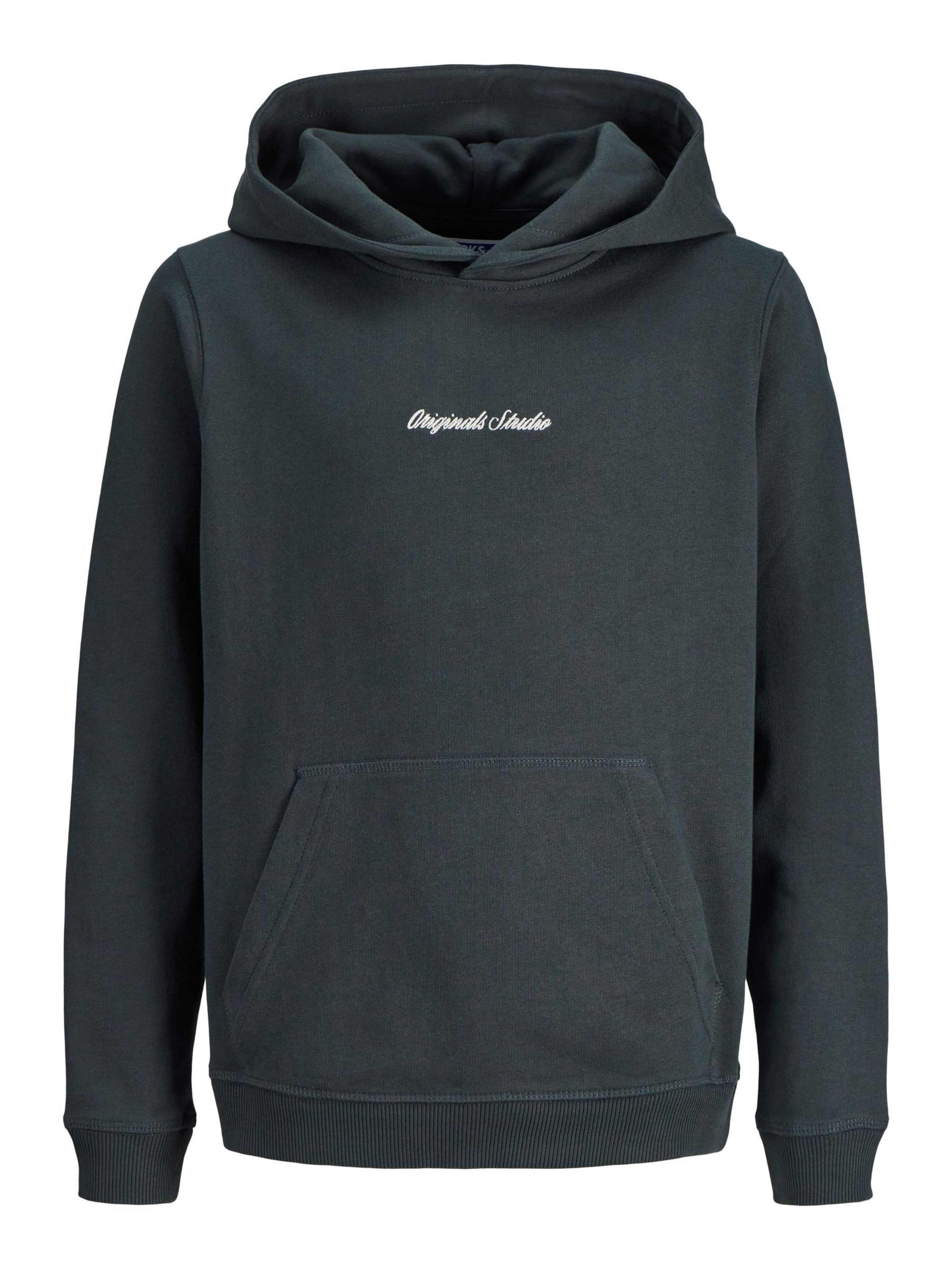 Jack & Jones Junior Sweatshirt in Groen: voorkant