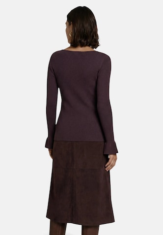 zero Pullover in Braun