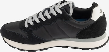 SUN68 Platform trainers 'SUN68 Tom Solid' in Black: front