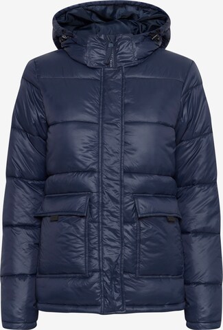 Oxmo Winter Jacket 'Dilja' in Blue: front