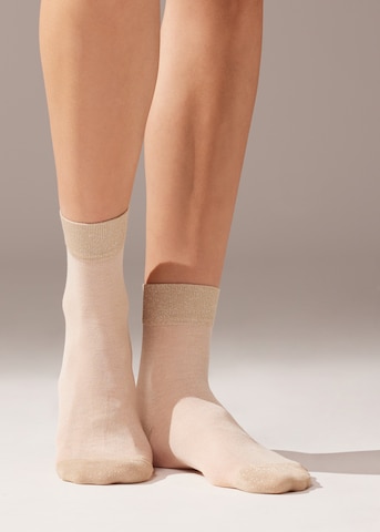 CALZEDONIA Socken in Beige: predná strana