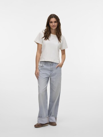 VERO MODA Wide leg Jeans 'VMDarcy' in Grijs