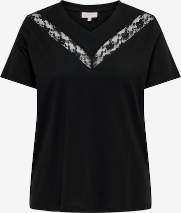 T-shirt 'CARHATTI' ONLY Carmakoma en noir : devant