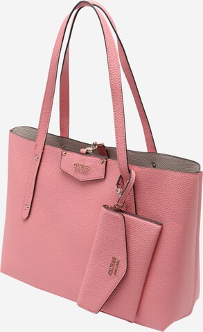 Shopper 'BRENTON' di GUESS in rosa: frontale