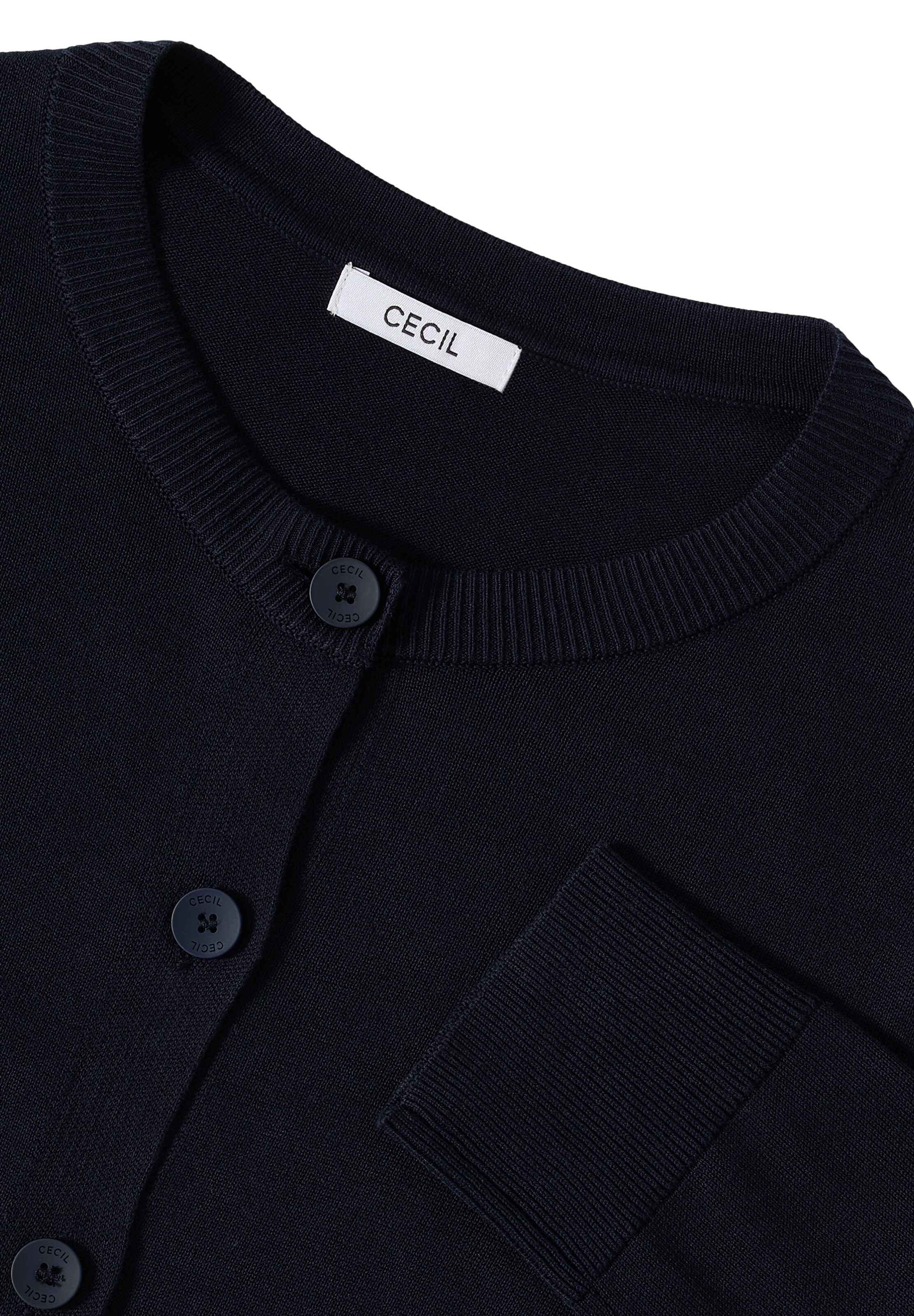 CECIL Strickjacke in Blau