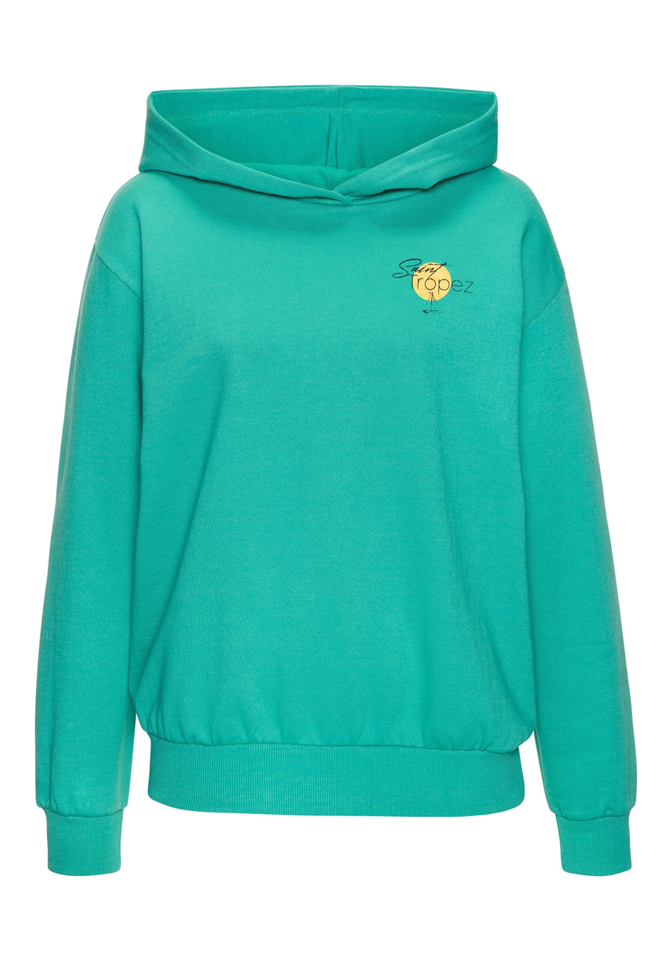 BENCH Sweatshirt i grøn: forside