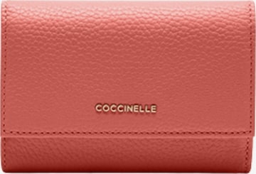 Portamonete 'COCCINELLE METALLIC' di Coccinelle in rosa: frontale
