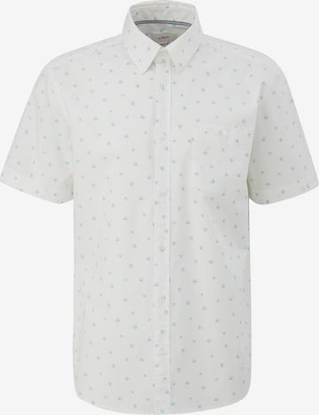 Coupe regular Chemise s.Oliver en blanc : devant