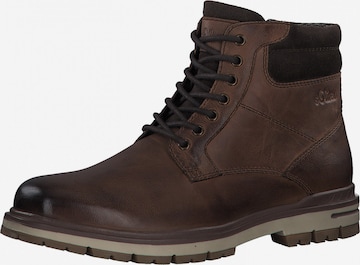 s.Oliver Lace-Up Boots '5-15209-27' in Brown: front