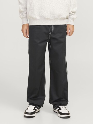 Jack & Jones Junior Wide Leg Jeans i sort: forside