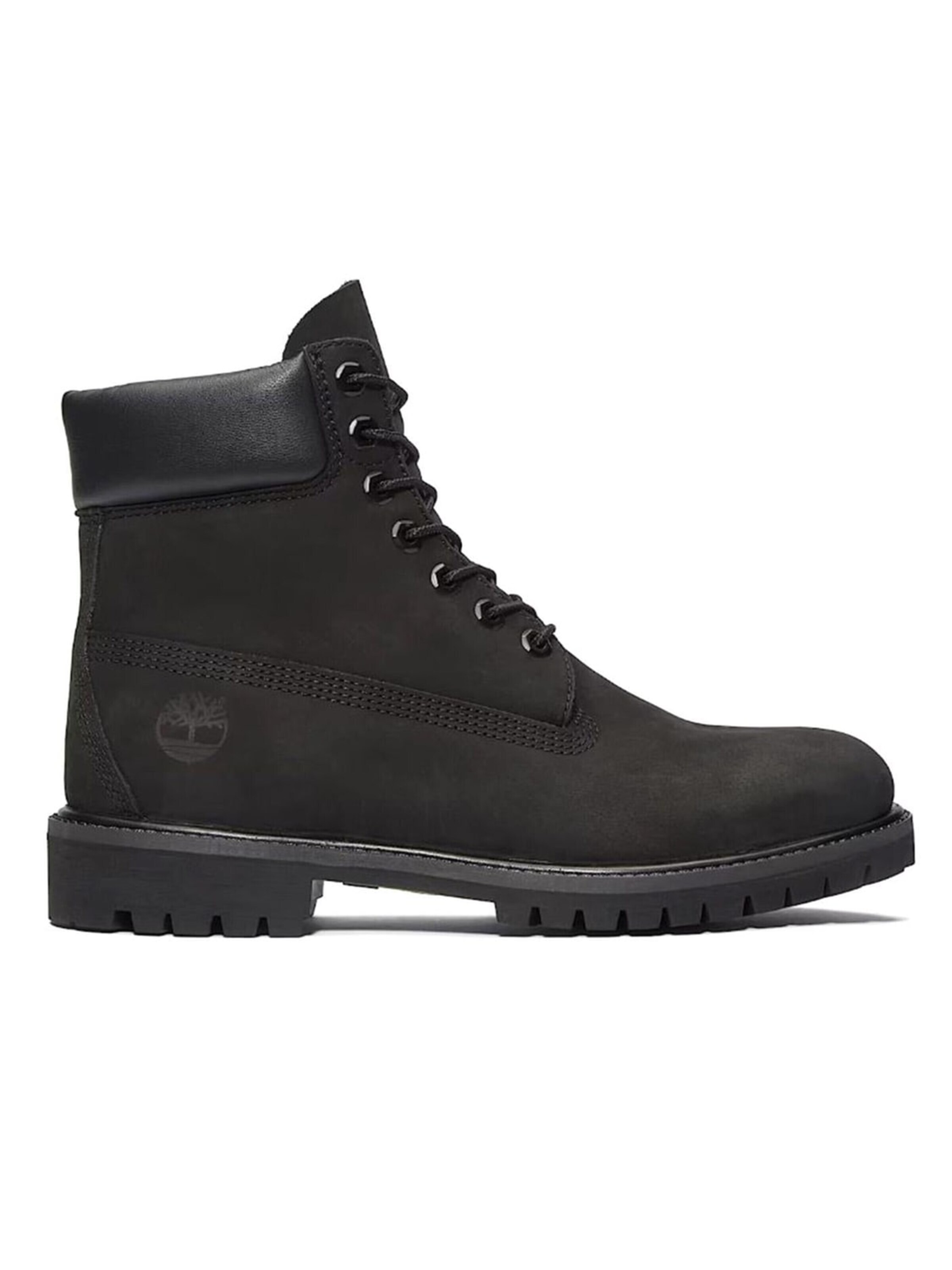 TIMBERLAND Kozaki sznurowane 'Premium 6 Inch Lace Up Waterproof Boot Black' w kolorze czarny