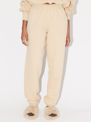 Tapered Pantaloni 'Ruby' di LeGer by Lena Gercke in beige: frontale