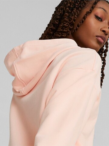 PUMA - Sudadera con cremallera 'Puma Loungewear Short Suit' en rosa