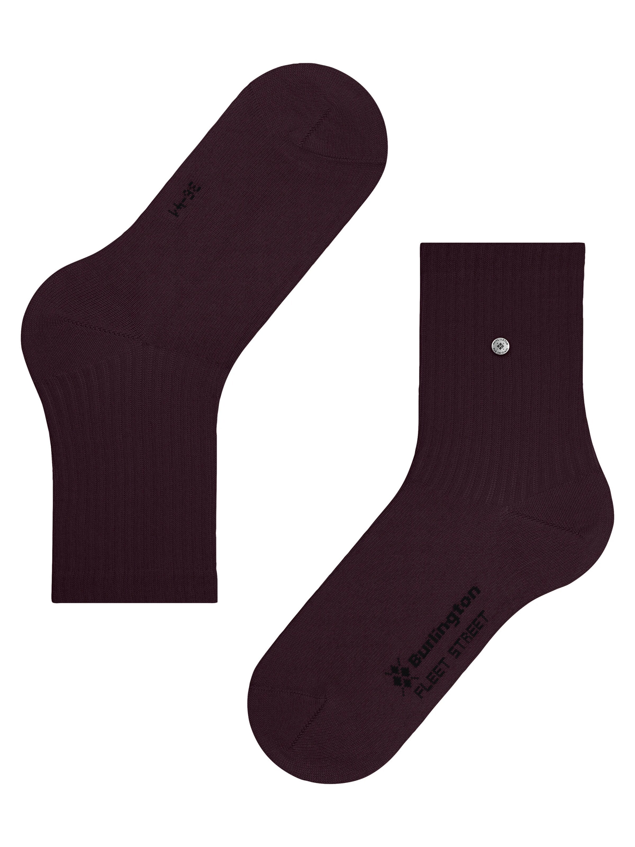 BURLINGTON Socks 'Fleet Street' in Red